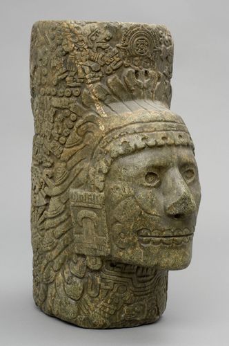 Gefäß mit Kopf der Pulque-Göttin Mayahuel