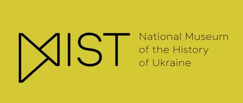 Logo of the National Museum of the History of Ukraine, featuring the word 