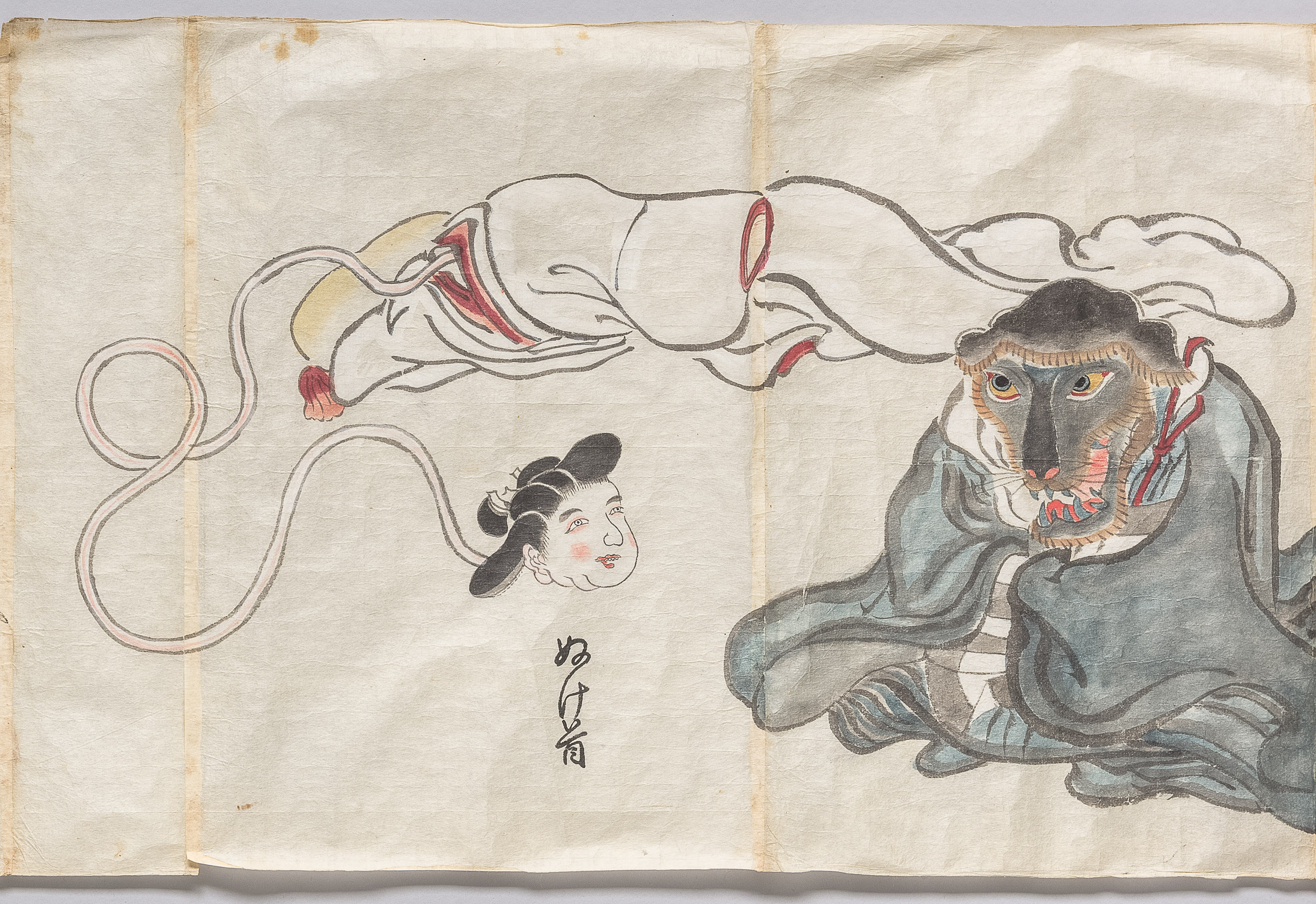 Bildrolle 100 Geister bakemono e 化物画
