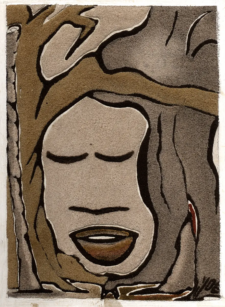 Sandmalerei 