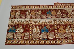 Handbemalter Holzmodeldruck