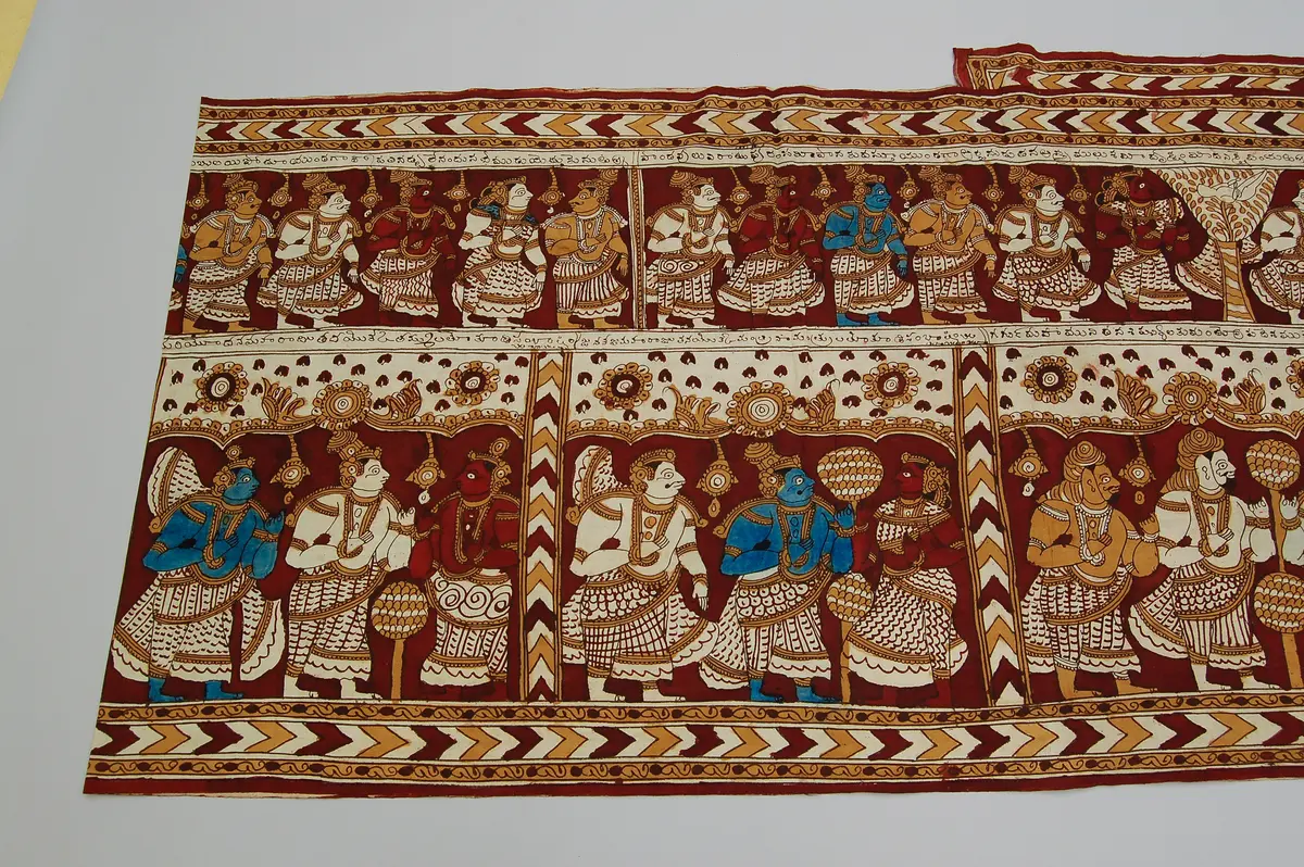 Handbemalter Holzmodeldruck