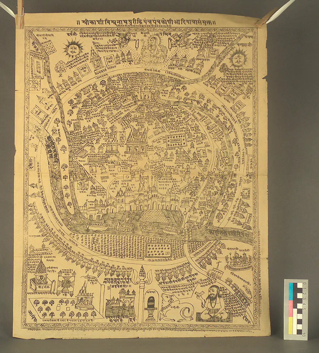 Plan von Benares