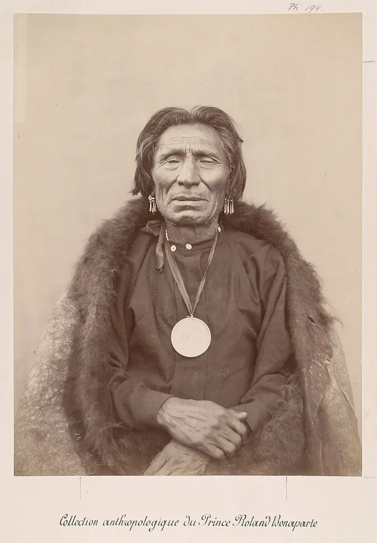 Yellow Smoke (Shoudé-Nasi), Chief der Omaha