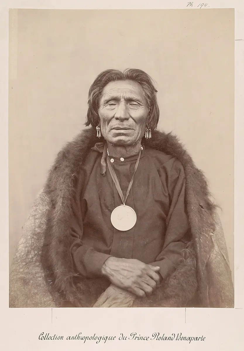 Yellow Smoke (Shoudé-Nasi), Chief der Omaha