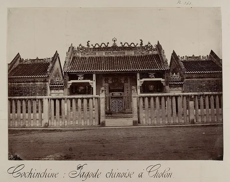 Chinesische Pagode zu Cholon