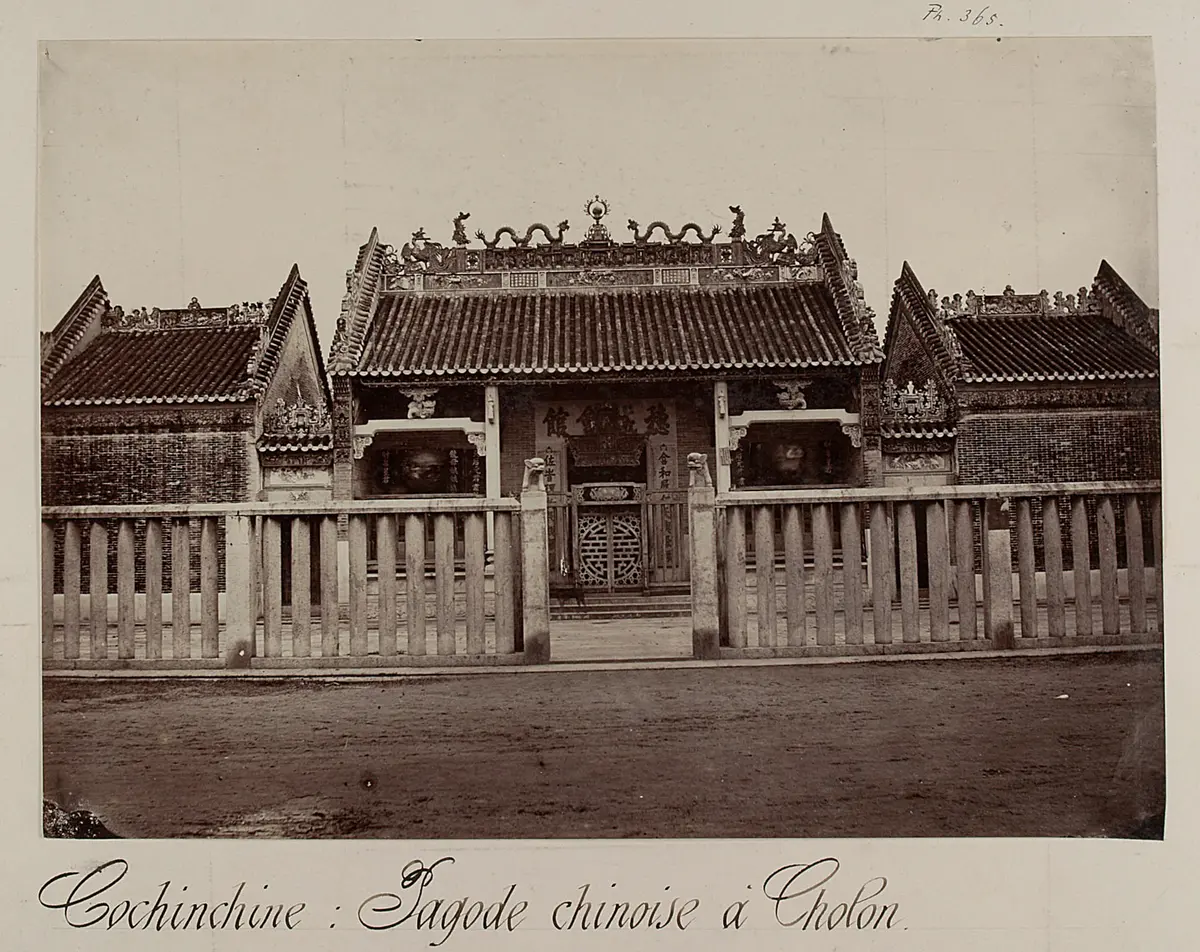 Chinesische Pagode zu Cholon