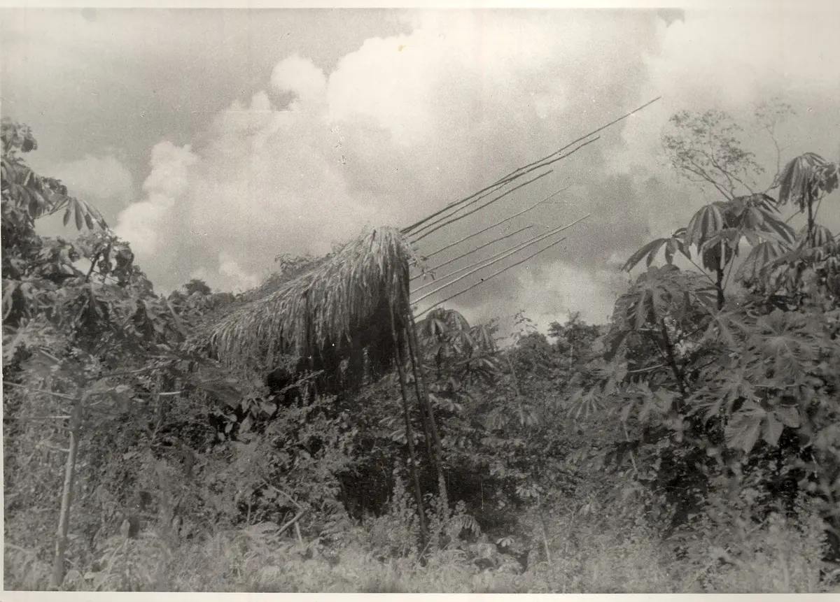 Dorf der Uariwayo, Windschirme
