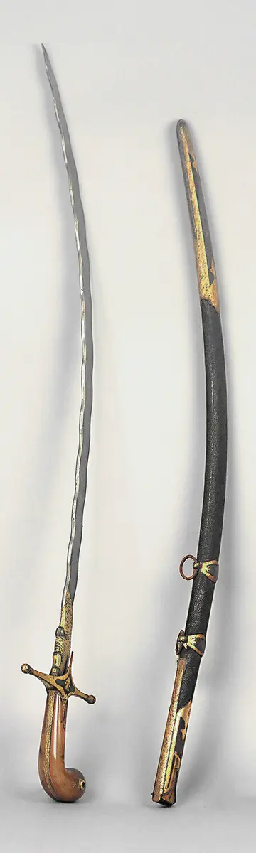 Säbel mit Scheide