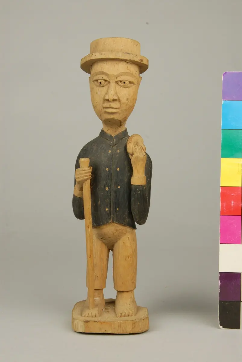 Figur eines Europäers