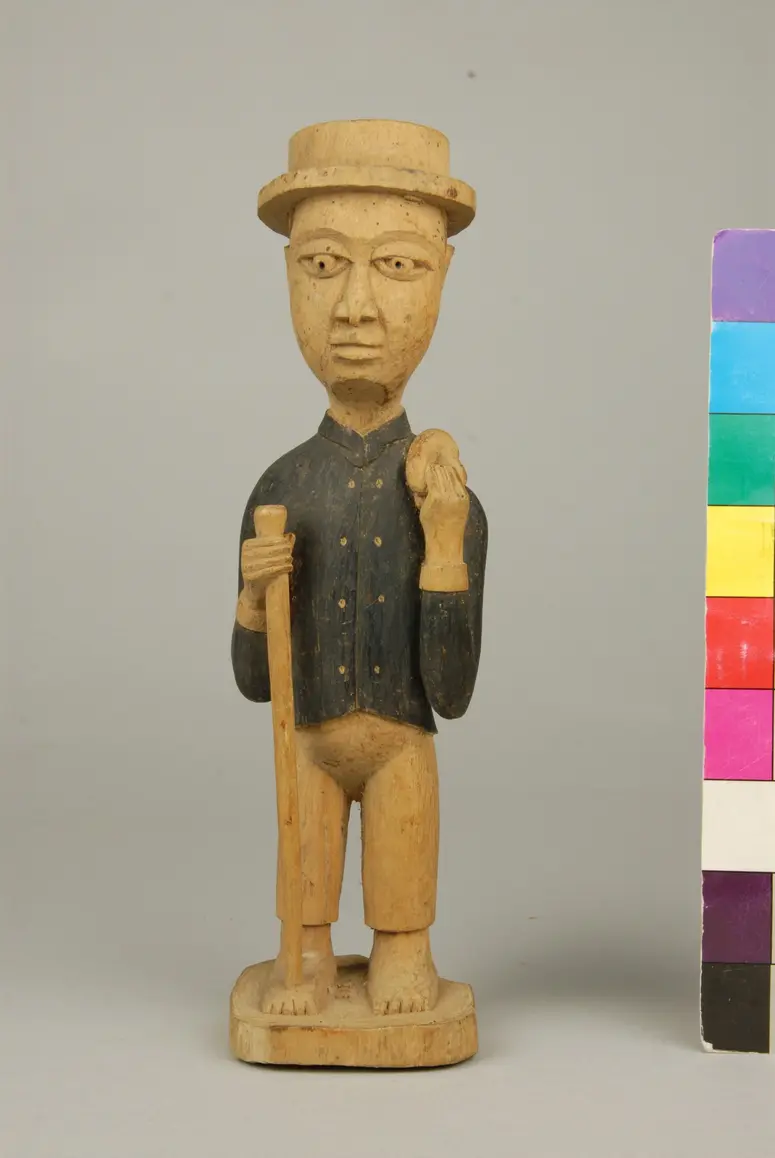 Figur eines Europäers