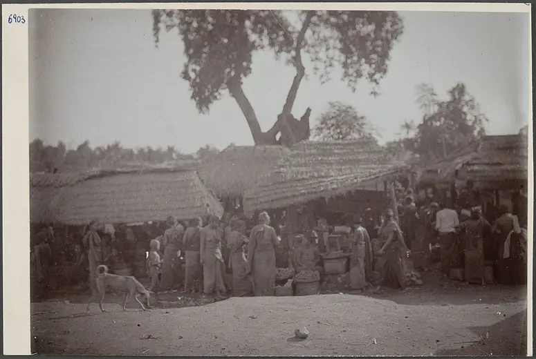 Der Bazar von Banjar auf Bali
