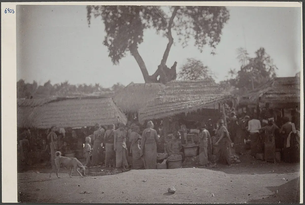 Der Bazar von Banjar auf Bali
