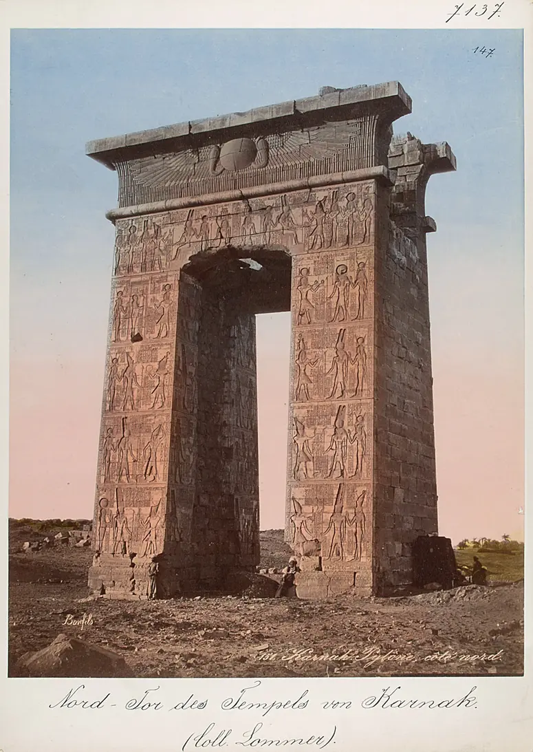 Nord-Tor des Tempels von Karnak