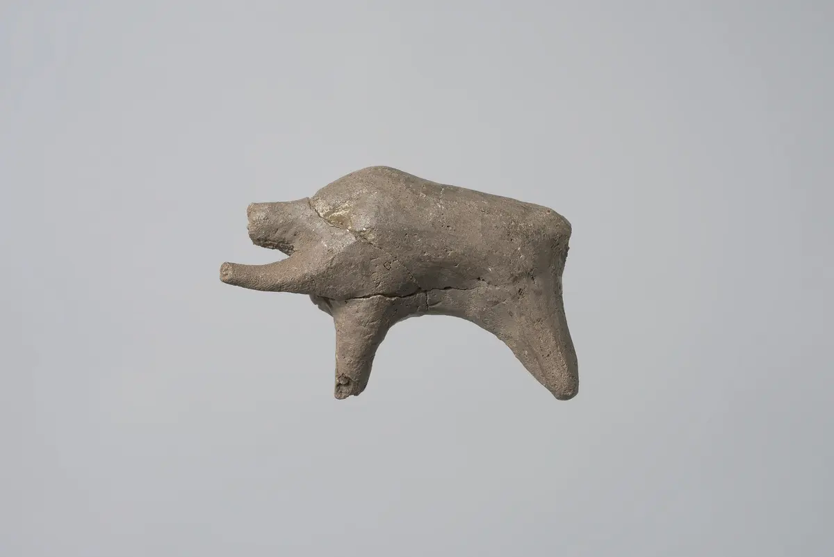 Lehmfigur: Elefant