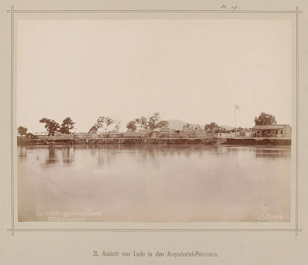 31. Ansicht von Lado in den Aequatorial-Provinzen