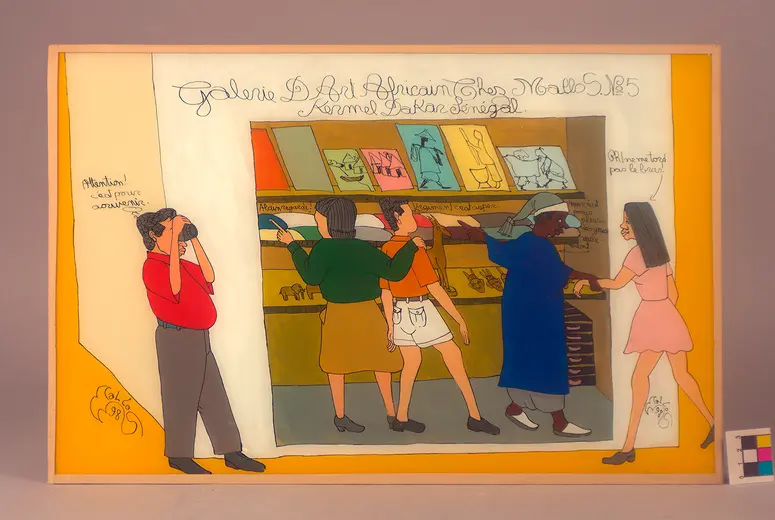 Galerie D`Art Africain Chez Mallo S. No 5