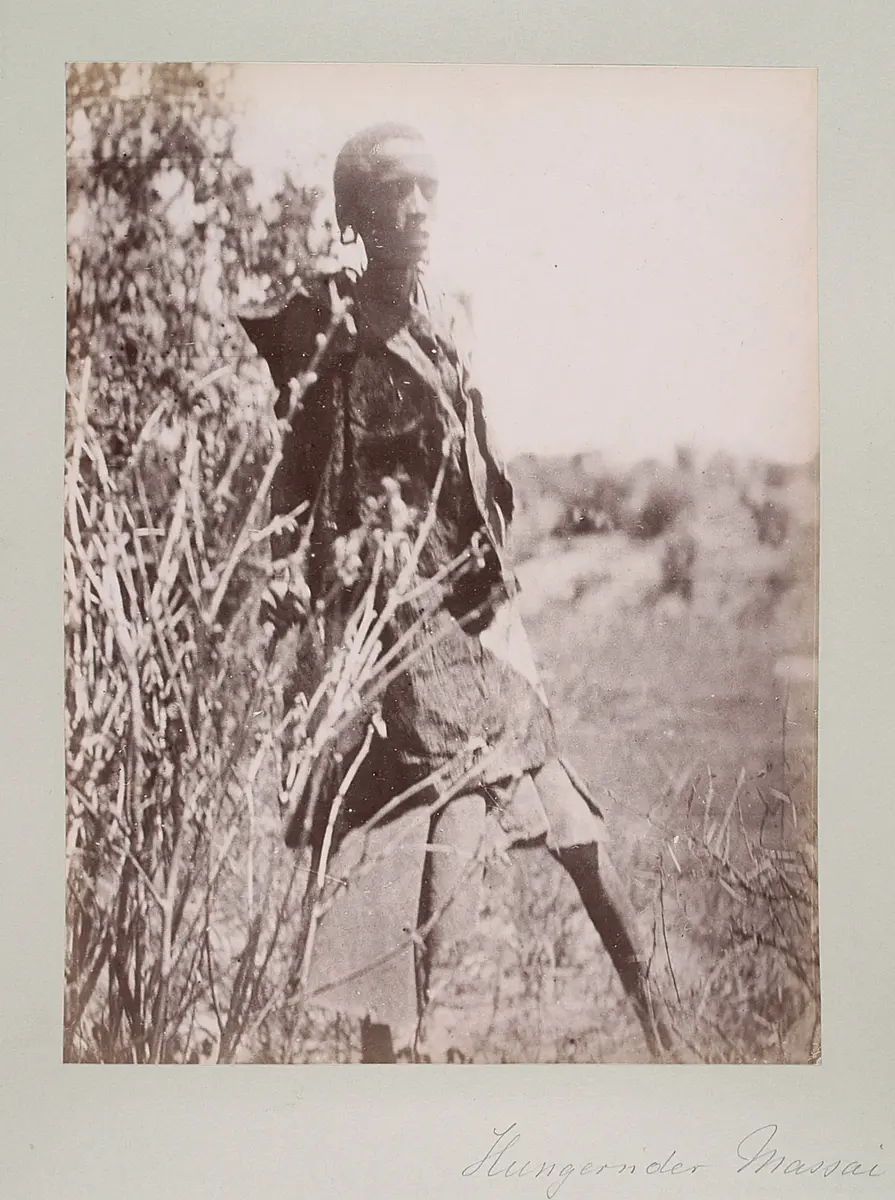 Hungernder Massai