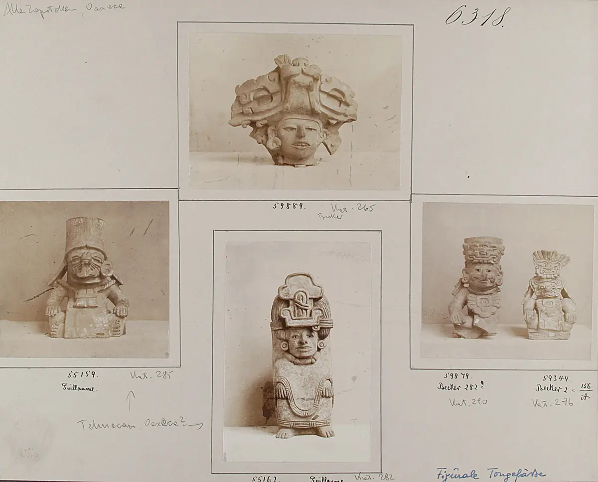 Female figure with glyph for maize as headdress