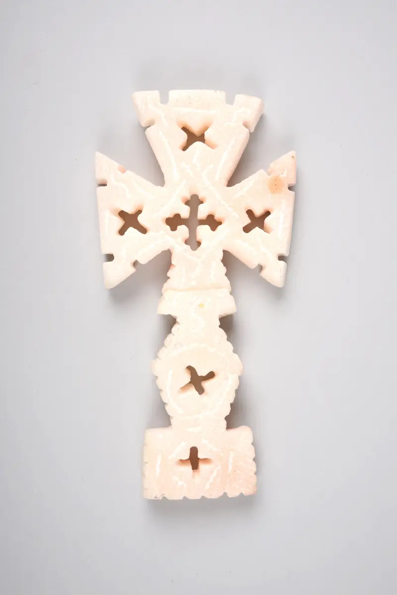 Alabaster cross