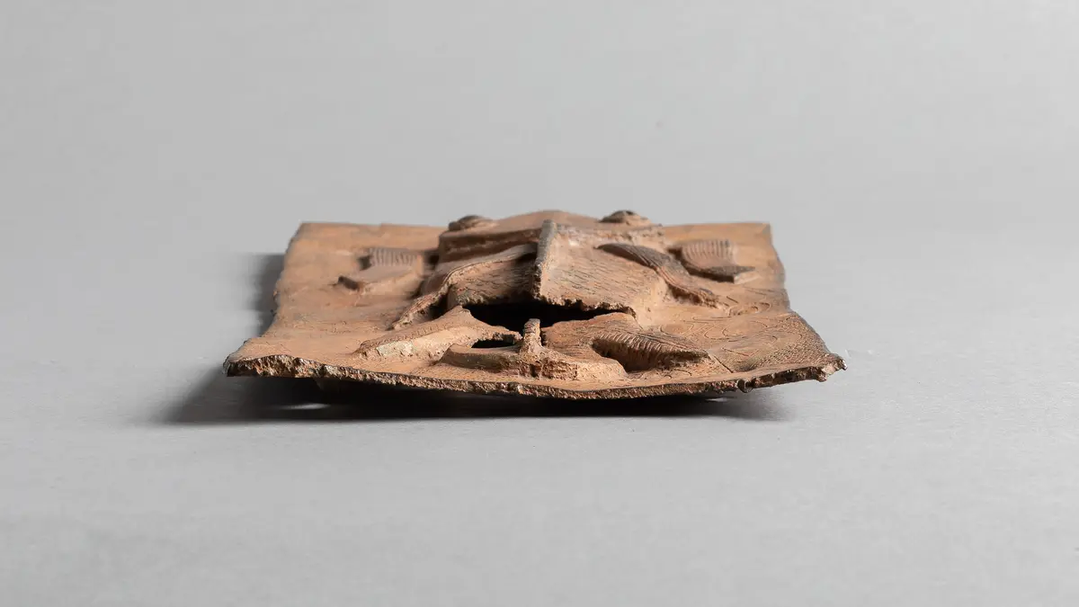 Reliefplatte: Wels