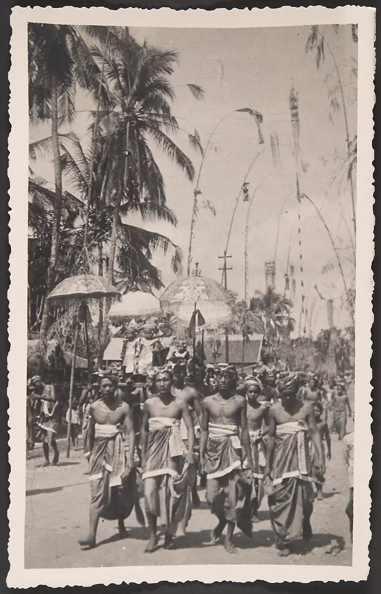 Men in a procession