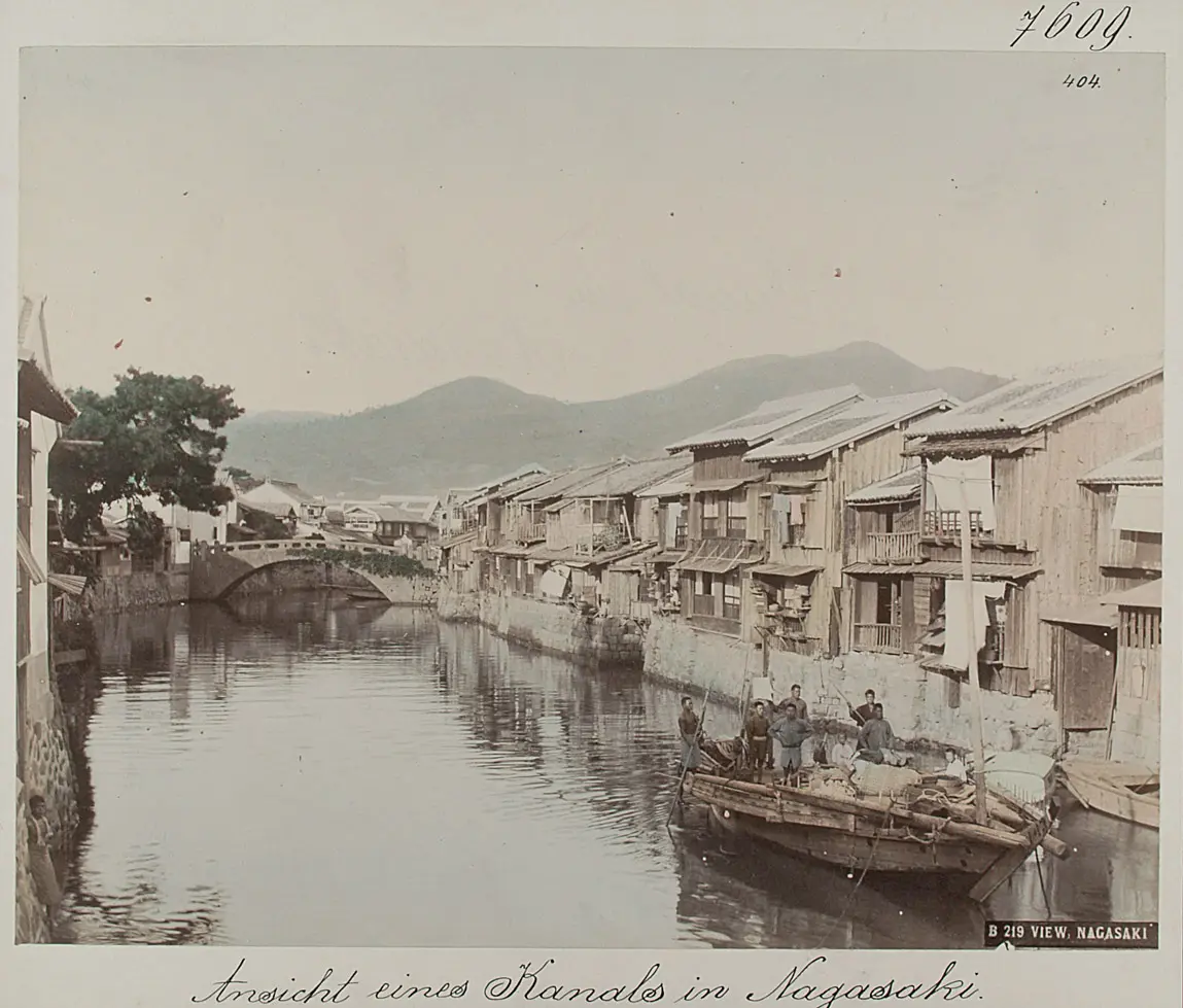 Nagasaki: Ansicht eines Kanals