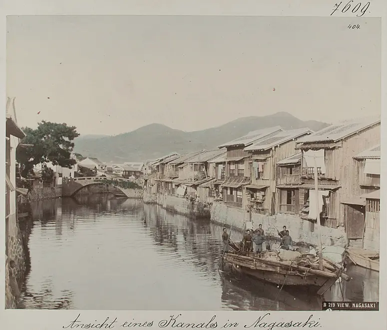 Nagasaki: Ansicht eines Kanals