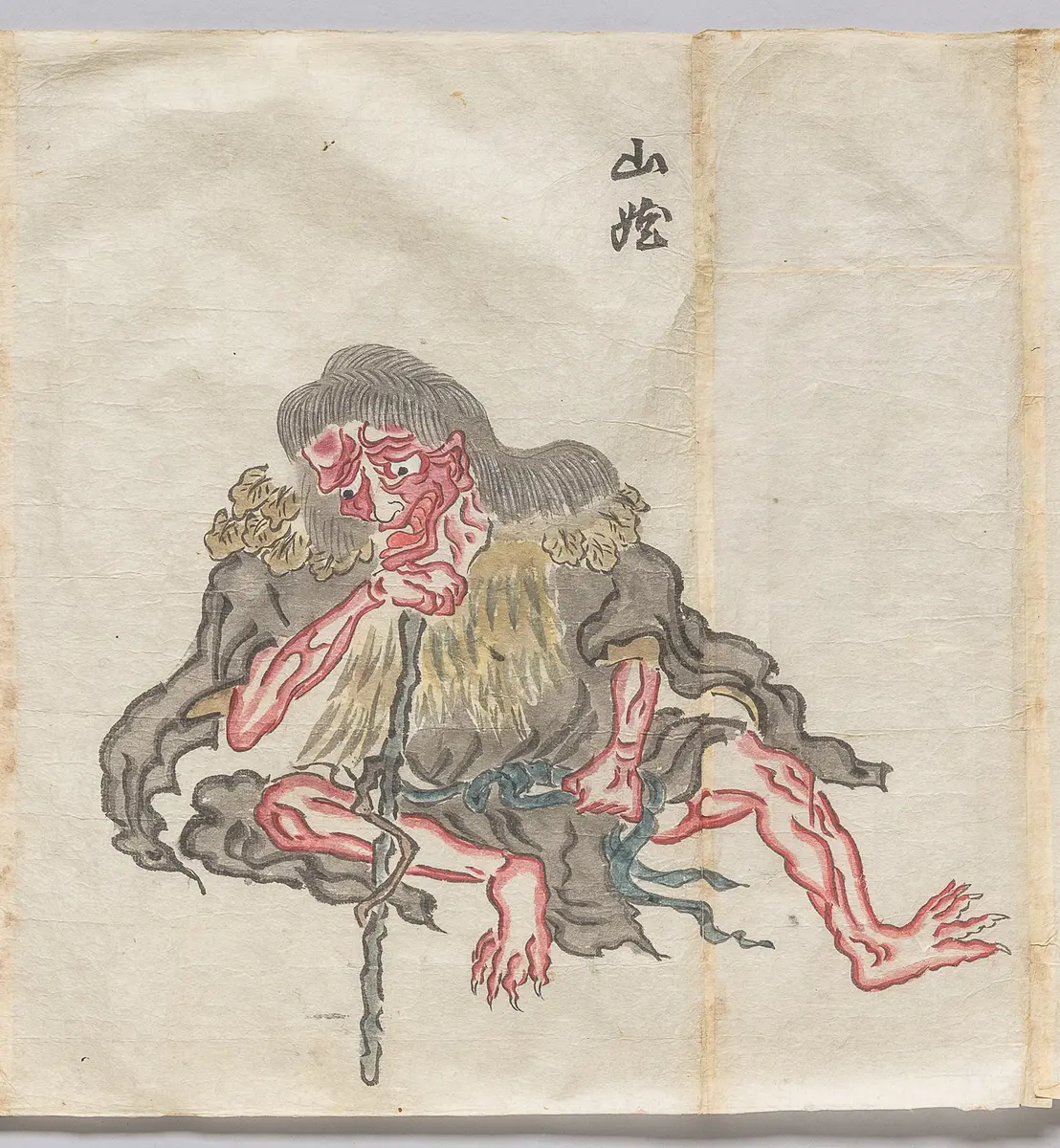 Bildrolle 100 Geister bakemono e 化物画