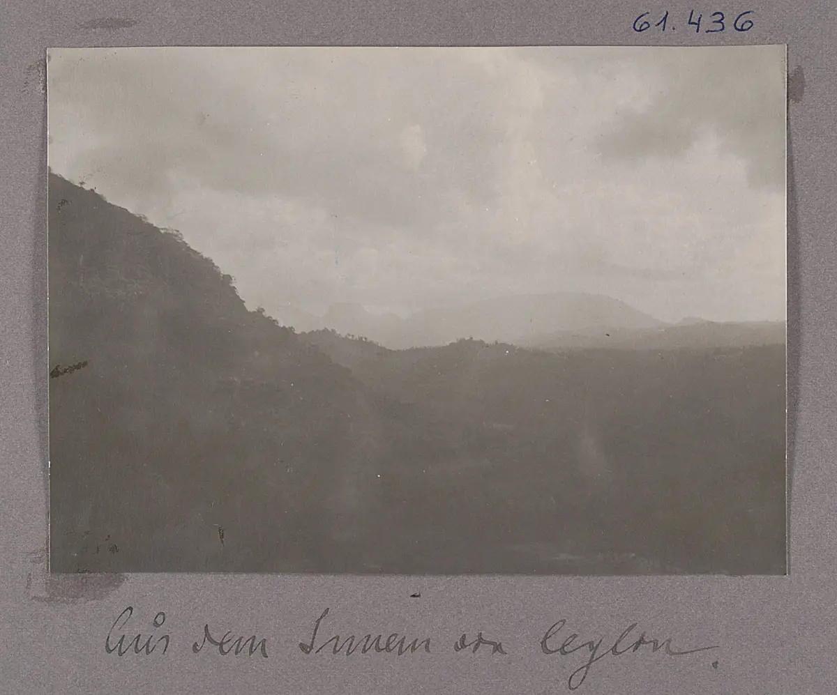 Kandy auf Ceylon. Aus dem Innern von Ceylon
