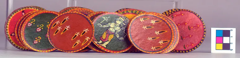 Spielkarten Dashavatara Ganjifa