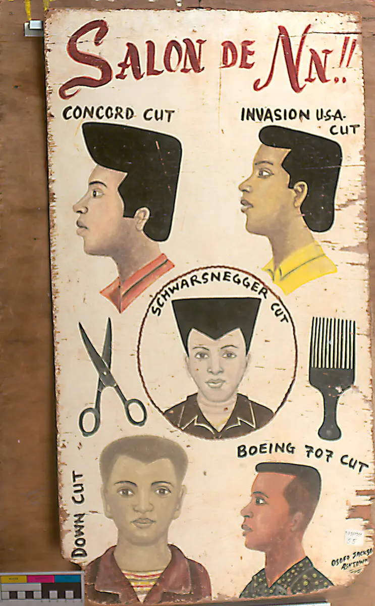 Hairdresser sign