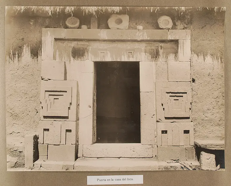 Tihuanaco: Tor im Haus des Inca