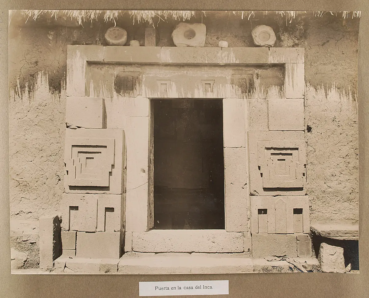 Tihuanaco: Tor im Haus des Inca