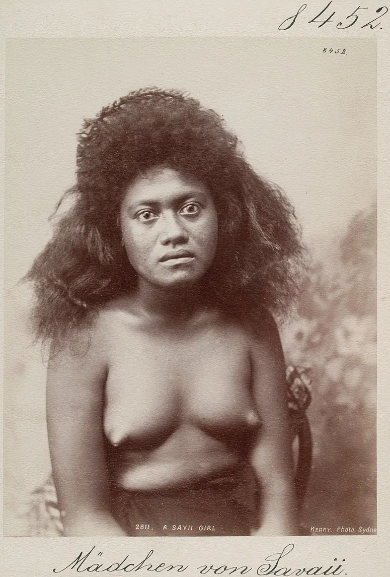 Mädchen von Savaii