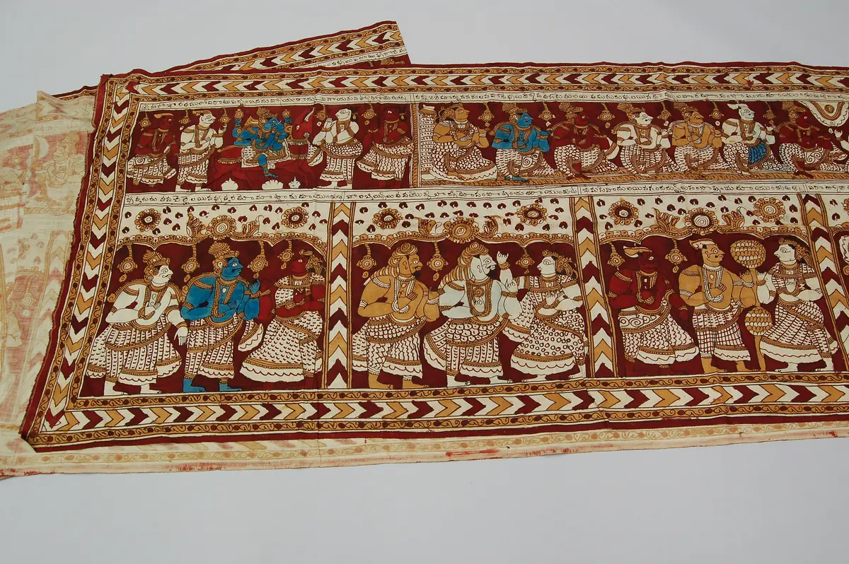 Handbemalter Holzmodeldruck