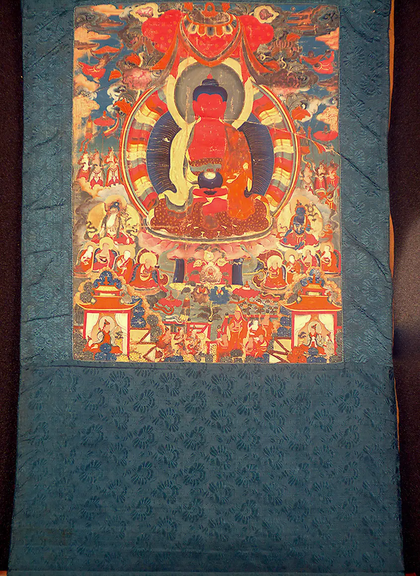 Thangka Amithaba