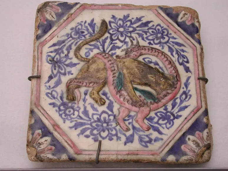 Fliese (Kütahya-Ware)