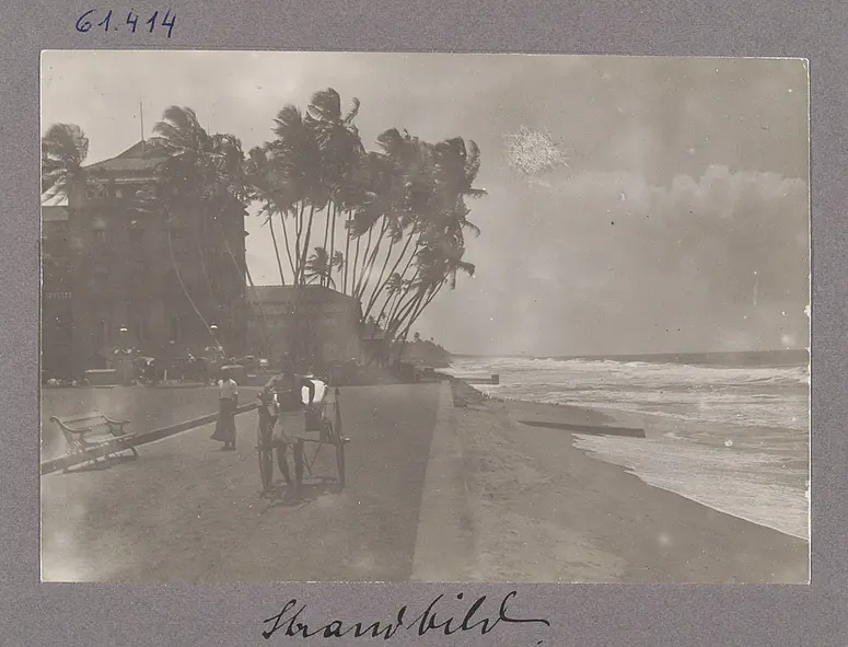 Colombo. Strandbild