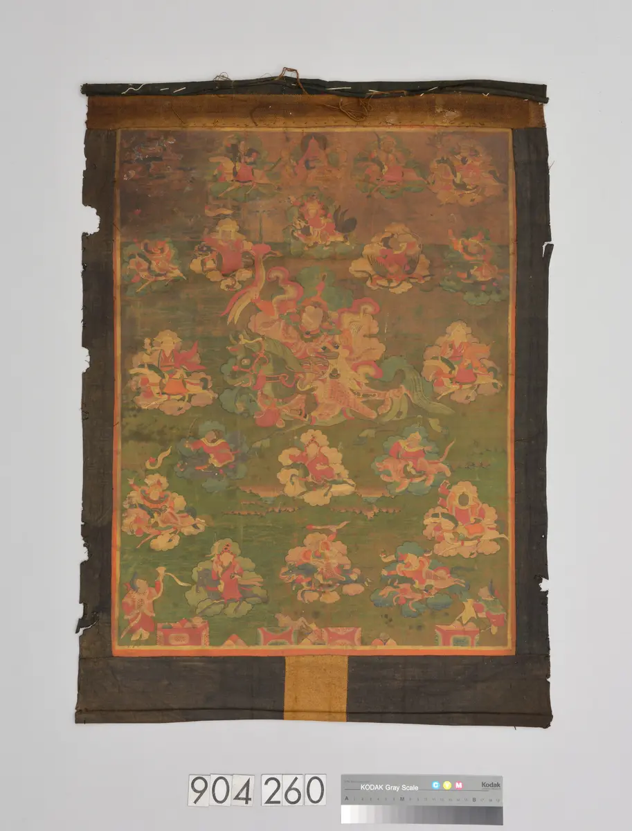 Thangka Schutzgottheit