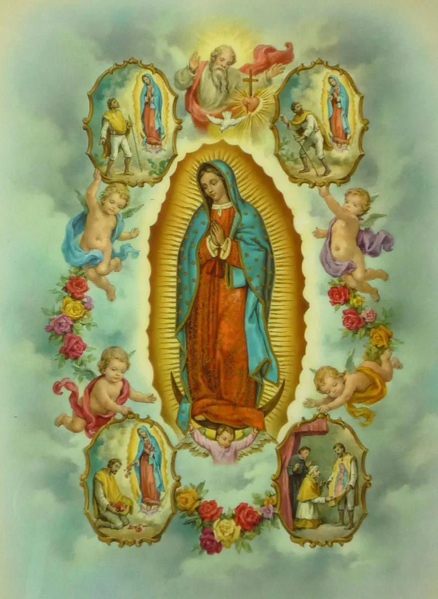 Die Jungfrau erscheint Juan Diego