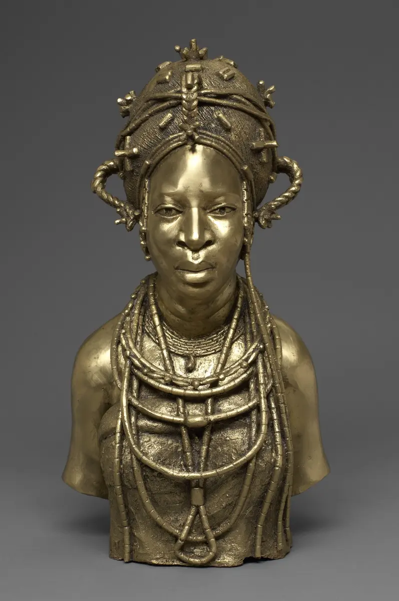 Pair of Busts: Oba and Queen