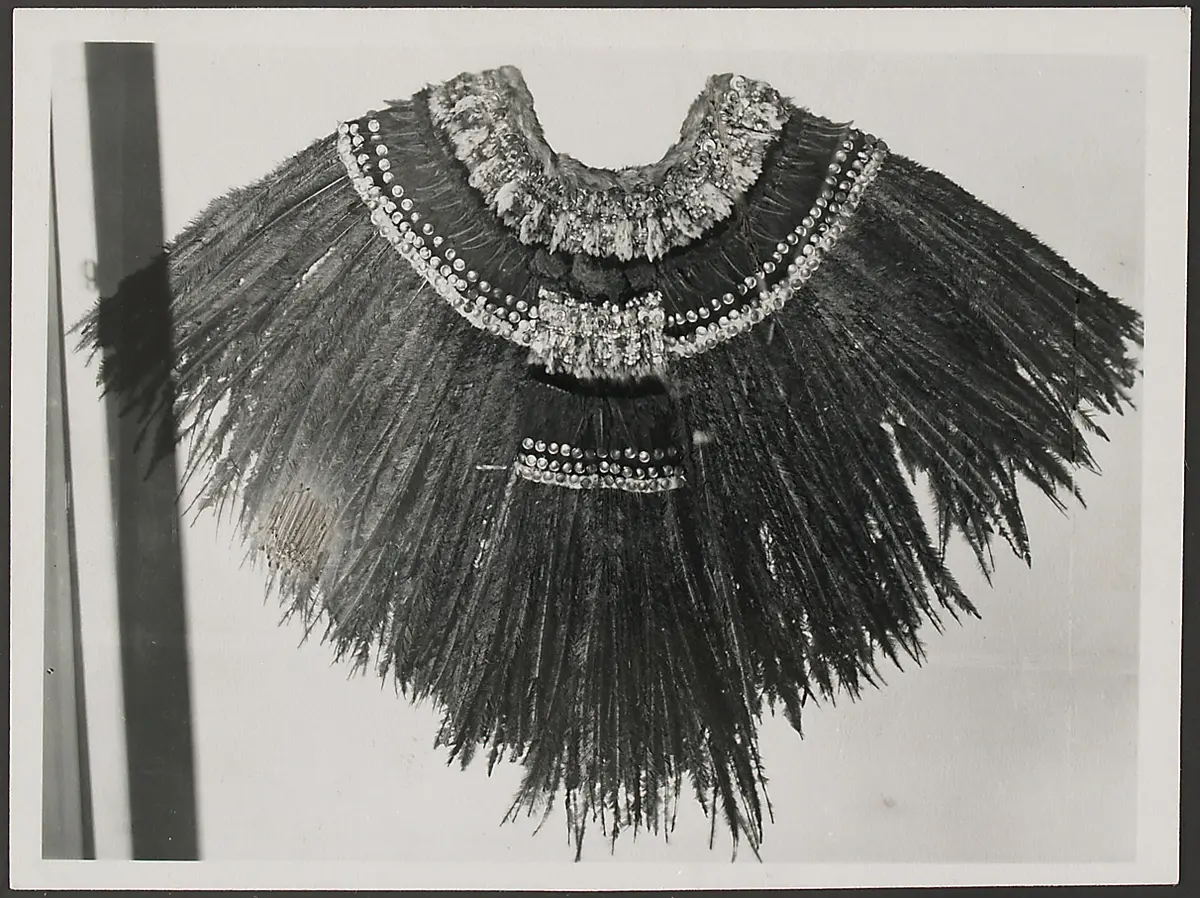 Quetzal feathered headdress