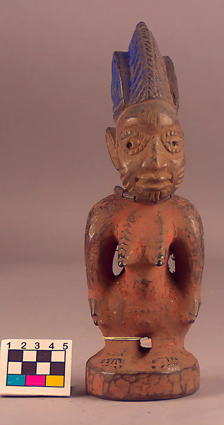 Weibliche Ibeji Zwillingsfigur
