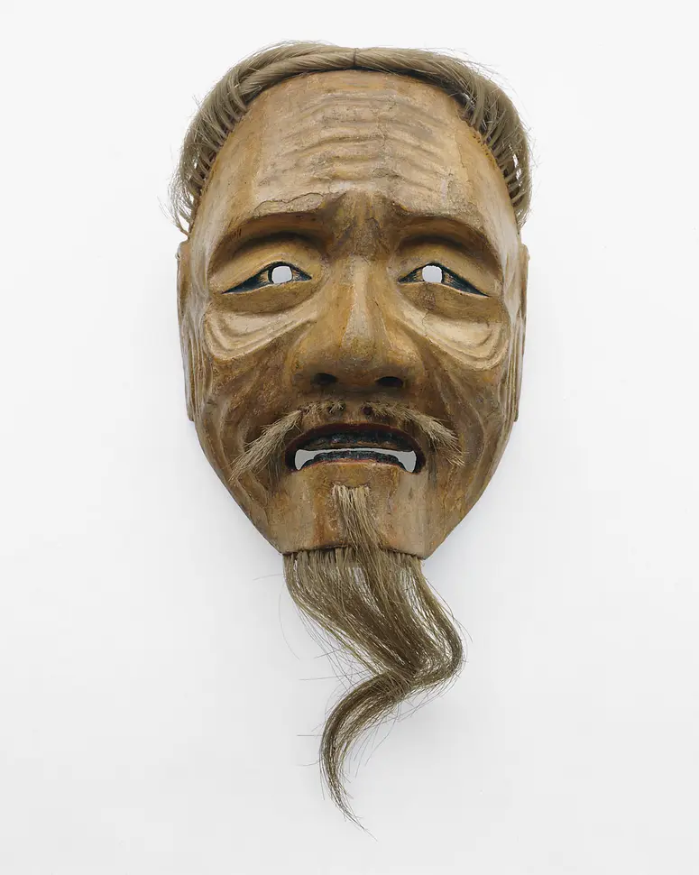 Nō-Maske, Alter Mann