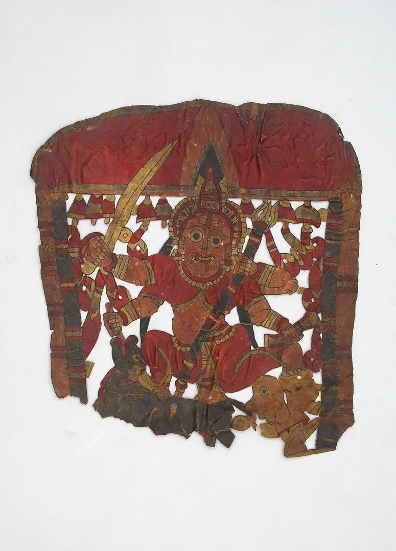 Schattenspielfigur Ravana