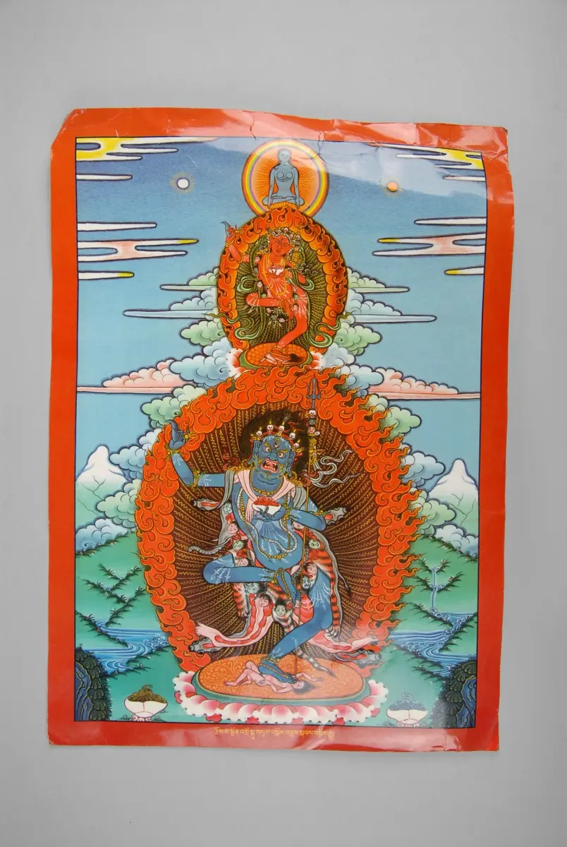 Buddha Akshobya, Vajravarahi, Heruka.
