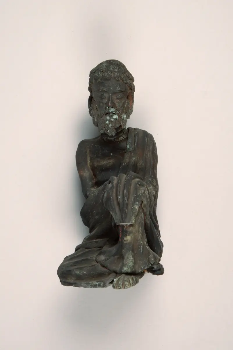 Tonfigur Arhat