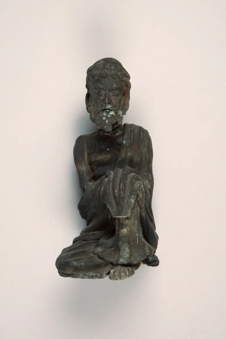 Tonfigur Arhat
