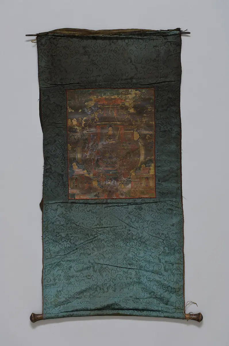 Thangka Amithaba
